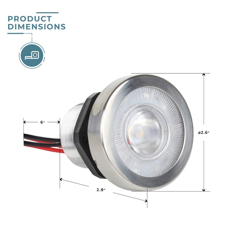 Manufacturers' Select ITC Inc Prominence LED Boat Docking/RV Parking Light,