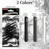 Pack of 18 Square Compressed Charcoal Pencils Compressed Graphite Material