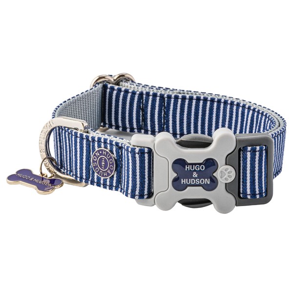 HUGO & HUDSON Nylon Dog Collar with Quick Release Safety