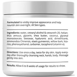 Crema correctora antienvejecimiento para manchas oscuras en rostro y cuerpo Fabricada en EE. UU. Eliminador de manchas de la edad que nutre la piel