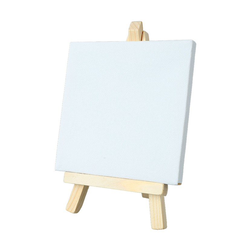 10Pcs Mini Easel Stand 5.9in High 3.1in Wide Adjustable Slope