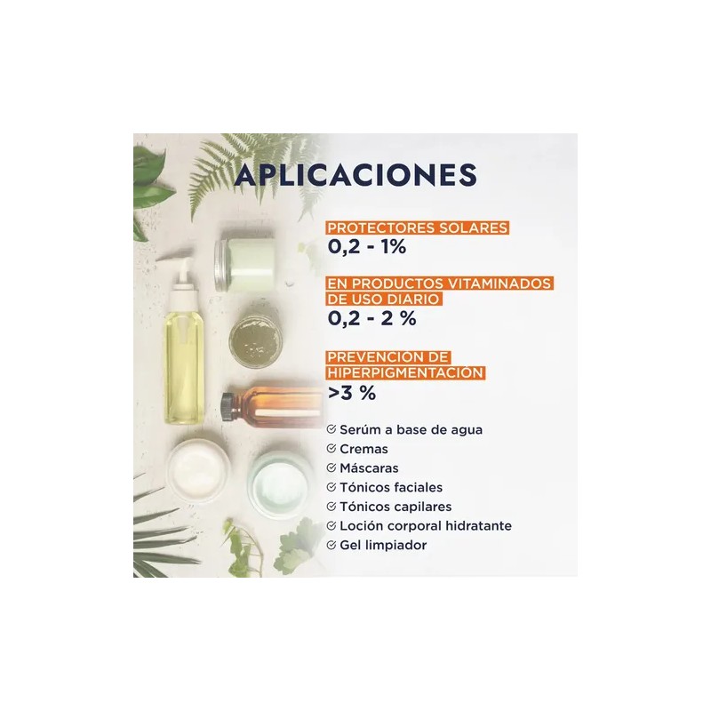 Vitamina C Fosfatada Cosmetica Cosmetic Phosphate Vitamin C Powder, 10g