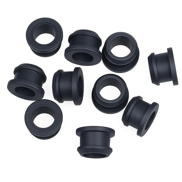 10 PCS 1/2 Inch Drill Hole Rubber Grommets, 3/8 Inch