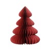 Decoris Christmas Decoration Garnet Christmas Tree Diameter 72 x 90