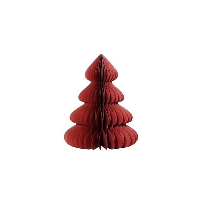 Decoris Christmas Decoration Garnet Christmas Tree Diameter 72 x 90