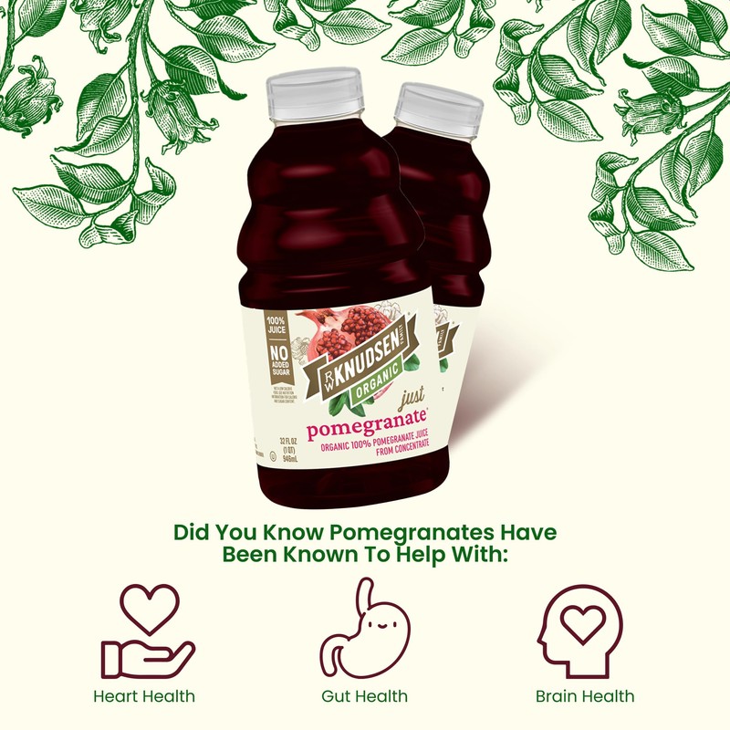 R.W. Knudsen Organic Pomegranate Juice from Concentrate, 32 fl oz