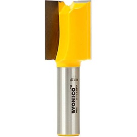 Yonico Straight Router Bits 1-Inch Diameter X 1-1/4-Inch Height 1/2-Inch Shank 14031
