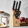 HENCKELS Dynamic Razor-Sharp 7-Piece Knife Set, Chef Knife, Bread Knife,