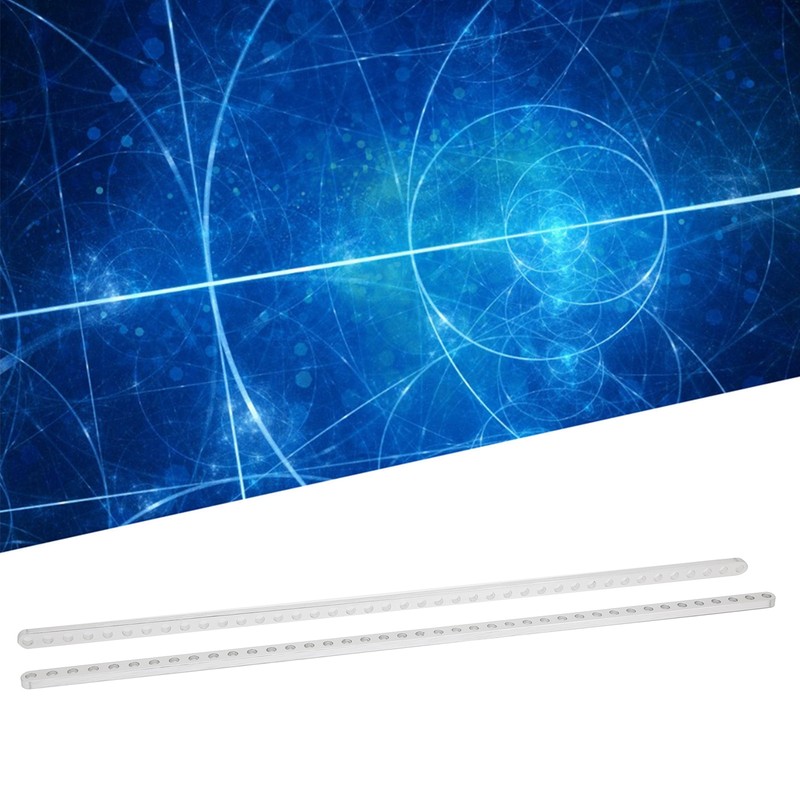 2Pcs 41 Holes Aluminum Flat Beam for Robots Replacement Parts