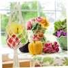 GRIRIW Reusable Mesh Produce Bags Storage Pouches for Fruits Vegetables