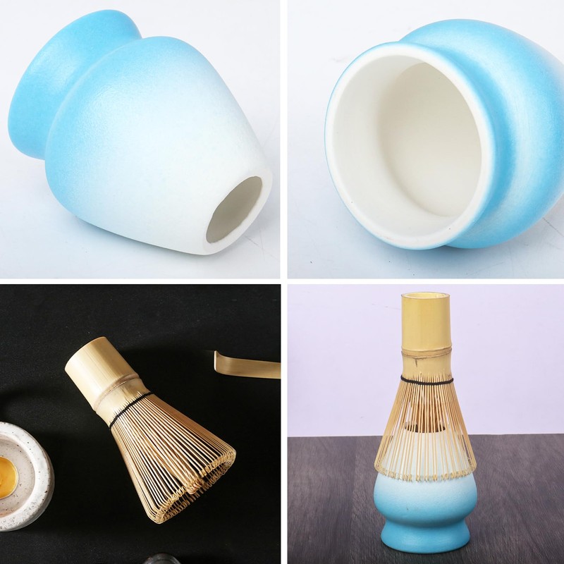 Set of 4 Matcha Tea Set Matcha Whisk and Whisk
