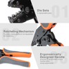 iCrimp Wire Crimping Tool Kit with Wire Stripper and Ratcheting
