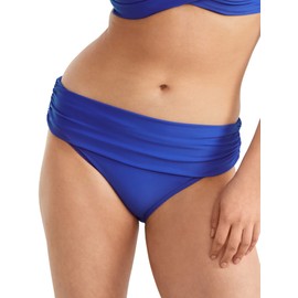Pour Moi Free Spirit Fold-Over Bikini Bottom 10/S, Ultramarine