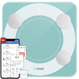 EZFAST Bluetooth Body Fat Scale Monitor