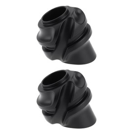 SG Store 2pcs 45° Composite Aluminum Alloy Pulley Shooting Aiming Peephole Aiming Bow Target Tool Accessories for Bow and Arrow Shooting, Black