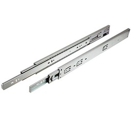 GlideRite Hardware 18-inch 100 lb. Hydraulic Soft-Close Full Extension Ball Bearing Drawer Slides (5 Pairs) - 1875-Z-5