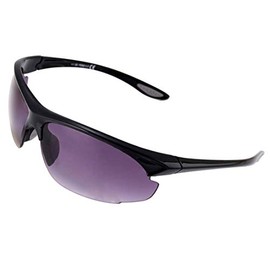 Sport Cycling Bifocal Sunglasses Wrap Outdoor Driving Reading Sunglass Reader (Black, 1.5, multiplier_x)