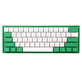 BOYI 61 Pro Mini Green White Hot-Swappable Tri-Mode RGB Mechanical Keyboard
