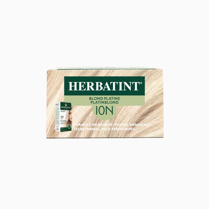 Herbatint Permanent Hair Dye Gel 10N Platinum Blonde - 170