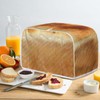 Uskorhein Vivid Funny Bread Pattern Toaster Cover,Waterproof Toaster Cover Bread