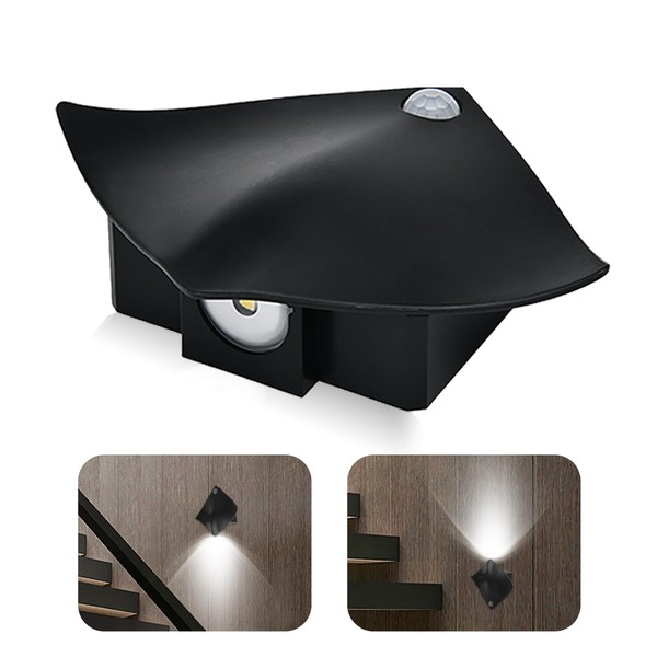 Haninula LED Wall Lights, Wall Sconces Lamp Battery Operated, Automatic