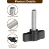 QUARKZMAN Pack of 2 1/4 inch - 27 thumb screw,