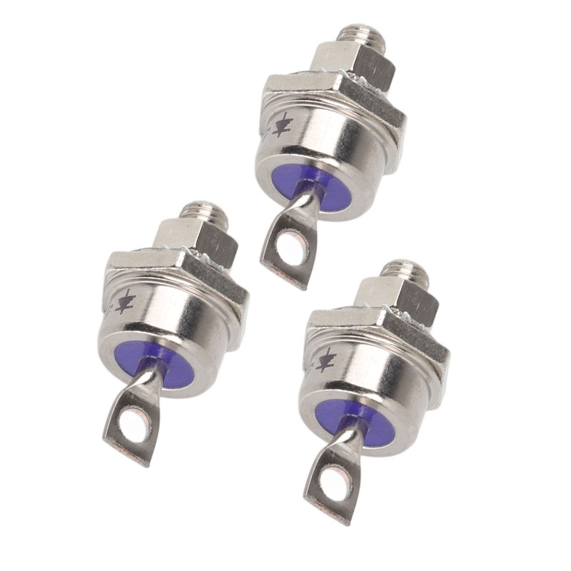3Pcs 40HFR120 Diode Module 40A Iron Replacement Spiral Rectifier Diode