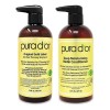 Pura D'or Shampoo y Acondicionador Anti Caída Aceite Argan Etiqueta Dorada