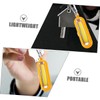 Operitacx 4Pcs Keychain Flashlight Portable LED Keychain Flashlight for Outdoor