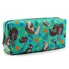 Otters Pencil Case Students Canvas Pen Bag Pouch Stationary Case