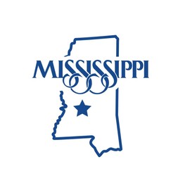 ND333B State Of Mississippi Decal Sticker | 5.5-Inches By 5.2-Inches | Premium Quality Blue Vinyl