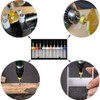 KEWAYO 20pcs PCB Drill Bits Set Spiral Flute Carbide 0.1mm-2.0mm