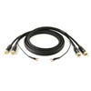 Selected Cable SC81-K3-BLK-0050 50 cm Phono Cable Shielded with Extra