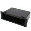 AOWINHIT Car Stereo Storage Box Dashboard Organizer Black Replacement Car