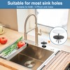 uxcell 2 Pcs Kitchen Sink Hole Cover, 2 Inch Faucet