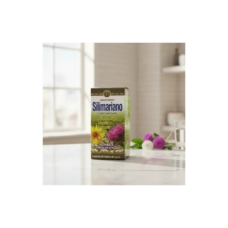 Suplemento En Tabletas Dina Cardo Mariano X 60g Sin Sabor