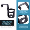 Shakas 2 PCS Car Door Side Window Gap Cup Holder,
