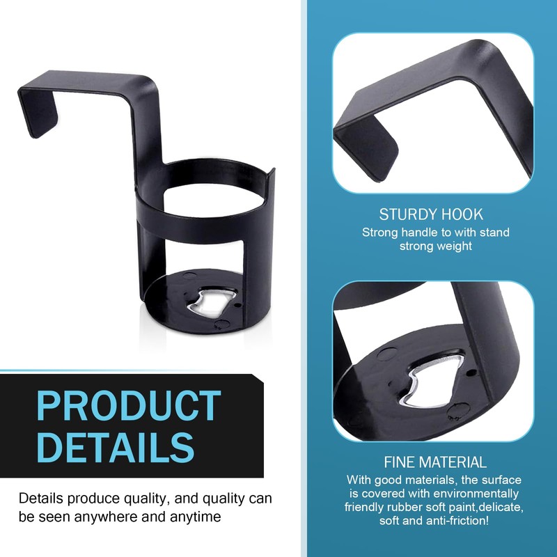 Shakas 2 PCS Car Door Side Window Gap Cup Holder,