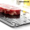 InnovaGoods Quick Defrost Plate of Food, Metals, Alloy Black, 35