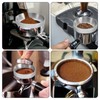 49mm Espresso Dosing Funnel, Aluminum Coffee Powder Dosing Funnel with