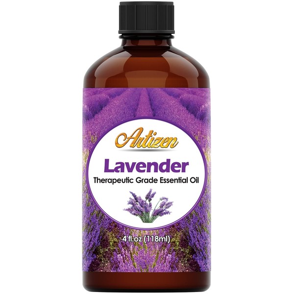 Artizen 4oz Oils - Lavender Essential Oil - 4 Fluid Ounces