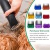 Acupress Premium 8 Pcs Professional Colorful Hair Clipper Combs Guards