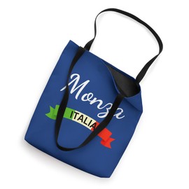 Monza Italy Flag Italia Souvenir Matching Italian Tote Bag