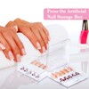 66 Pcs Artificial Nail Storage Box and Nail Art Display