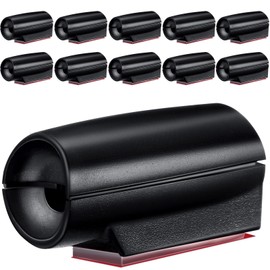 Frienda 10 Pcs Deer Whistles for Vehicles, Car, Deer Horn Avoids Collisions Vehicles Wind Activated Ultrasonic Waterproof Warning for Car Motorcycles Animal Save Alert Trunks(Black,E Style)