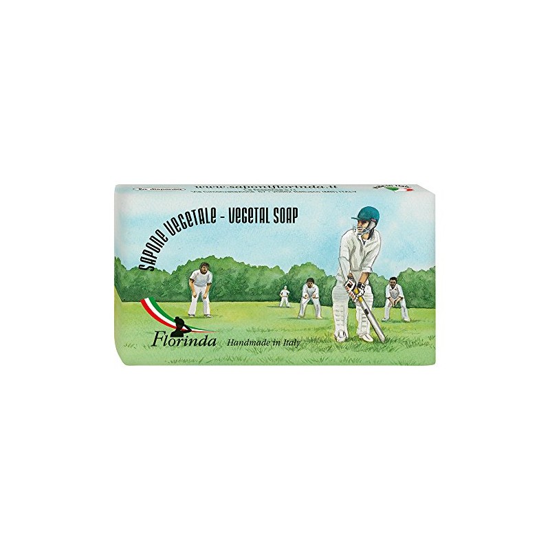 Florinda Sports and Spices Cinnamon Vegetal Soap Bar Baseball 100