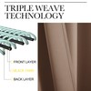 NICETOWN Short Window Treatment Thermal Insulated Solid Grommet Blackout Curtains/Drapes