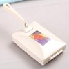 Agatige Carpet Debris Sweeper Brush, Double Roller Handheld Manual Sweeper