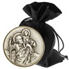 LUNEXUS Christopher Car Magnet Diameter 3.6 cm - Saint Christopher