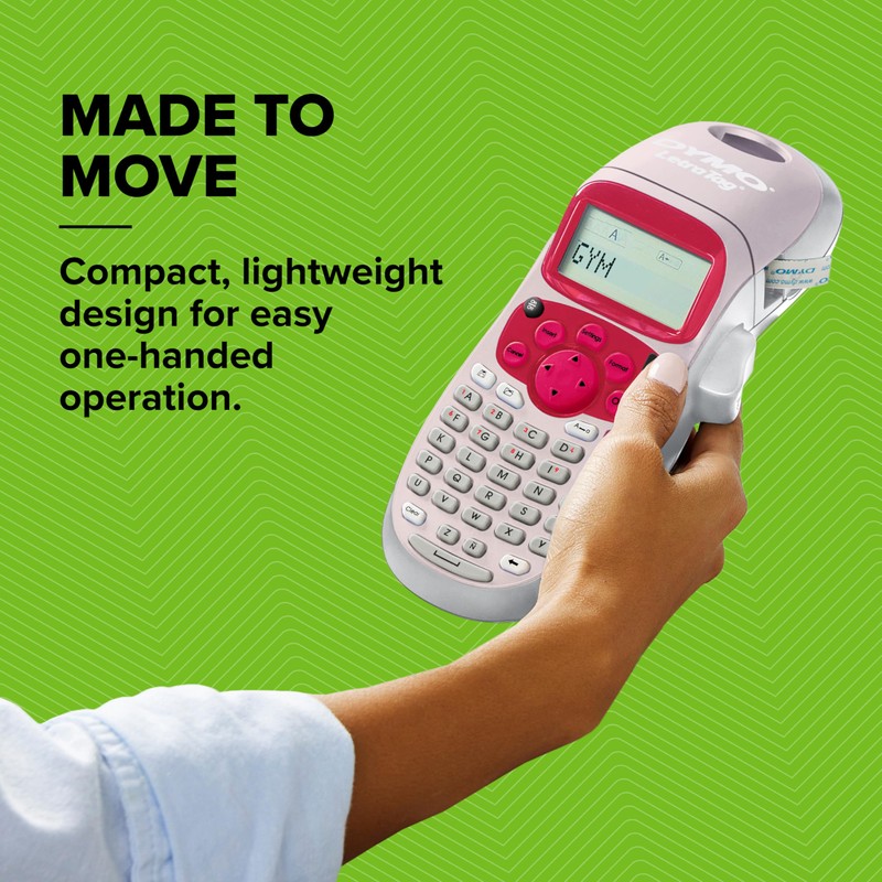 DYMO LetraTag LT-100H Handheld Label Maker ABC Keyboard Label Printer